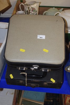 Lot 503 - A Lilliput typewriter, cased and another (2)