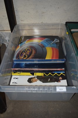 Lot 621 - Box of assorted LP's