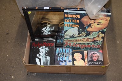 Lot 629 - Quantity of Marilyn Monroe items, books,...