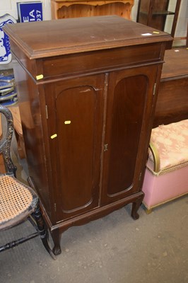 Lot 739 - Reproduction cupboard on stand