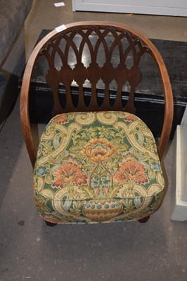 Lot 690 - Early 20th Century bentwood armchair with...