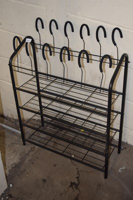 Lot 773 - Metal shoe rack