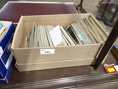 Lot 133 - One box of vintage postcards mainly UK...