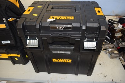 Lot 1039 - Two Dewalt T stack toolboxes