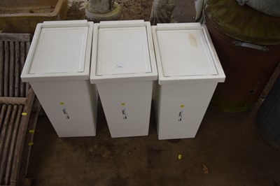 Lot 1093 - Three feed bins