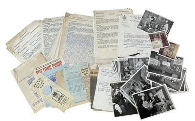 Lot 1176 - ONE PACKET: Various ephemera relating to...