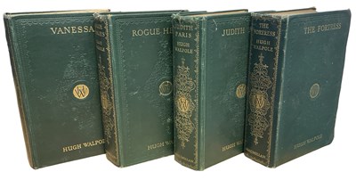 Lot 298 - HUGH WALPOLE: 4 Titles: THE FORTRESS; ROGUE...