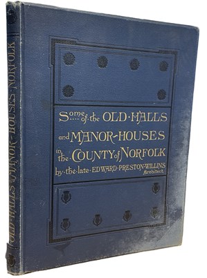 Lot 417 - EDWARD PRESTON WILLINS: SOME OF THE OLD HALLS...