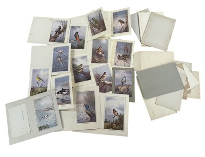 Lot 986 - Small folio containing JC HARRISON'S BRITISH...