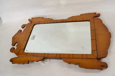 Lot 663 - Georgian style fretwork framed wall mirror...