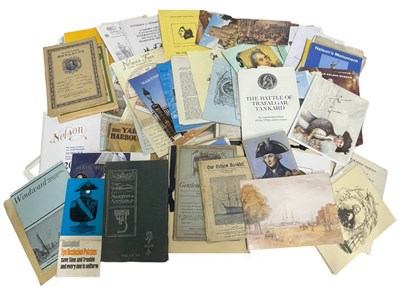 Lot 910 - ONE BOX: Varous pamphlets and ephemera...