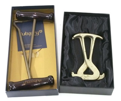 Lot 82 - Boxed Pair of Durbarry of Ireland boot hooks...