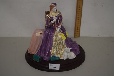 Lot 50 - Modern Royal Worcester model Mary Queen of Scots