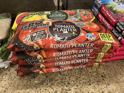 Lot 1054 - Five bags of Grow More tomato planter bags