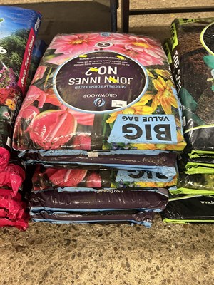 Lot 1056 - Five 35 litre bags of John Innes No 2 compost