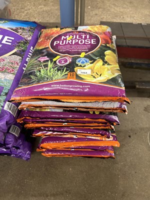 Lot 1064 - Ten 10 litre bags of multi purpose compost