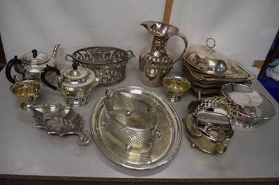 Lot 113 - Large Mixed Lot: Various silver plated wares...