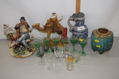 Lot 148 - Mixed Lot: Various glass wares, ornaments etc