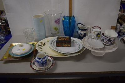 Lot 172 - Large Mixed Lot: Various meat plates, glass...