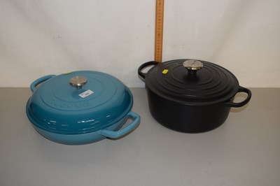 Lot 191 - A Le Creuset saucepan and one other