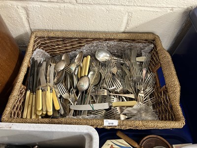 Lot 510 - Mixed Lot: Assorted flat ware