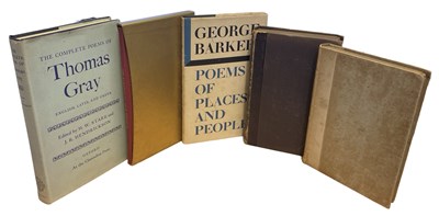 Lot 683 - POETRY: 5 Titles: THOMAS PERCY: RELIQUES OF...