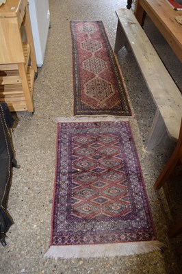 Lot 317 - Modern Middle Eastern runner carpet, 235 x...