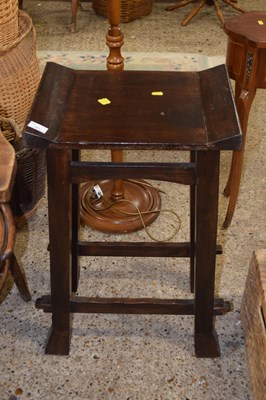 Lot 321 - Hardwood stool