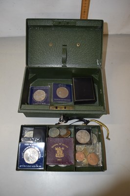 Lot 104 - Case of various commemorative British Crowns...