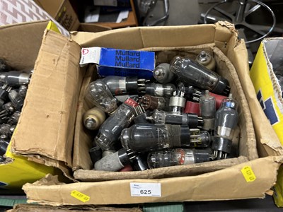 Lot 625 - Quantity of radio and TV valves