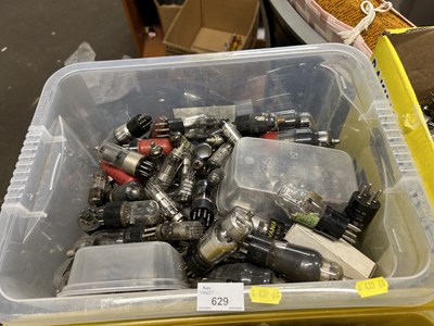 Lot 629 - Quantity of radio and TV valves