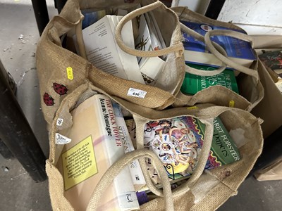 Lot 636 - Three bags of assorted books, mainly fiction