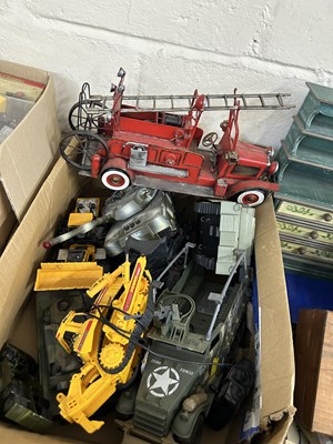 Lot 641 - Quantity of assorted toys to include military...