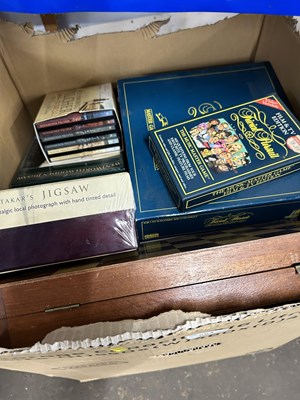 Lot 664 - A large box of assorted board games