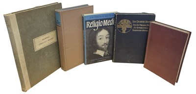 Lot 442 - SIR THOMAS BROWNE: 5 Titles: JOHN JEFFERY: SR...