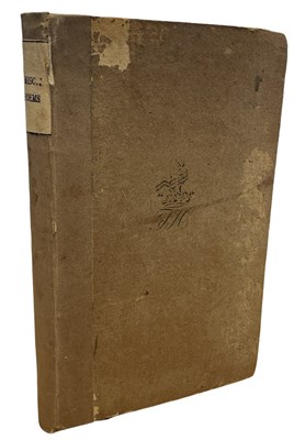 Lot 678 - THE REV FRANCIS HOWES: MISCELLANEOUS POETICAL...