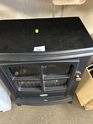 Lot 690 - A Dimplex stove style heater