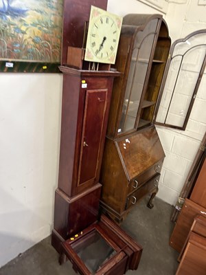 Lot 708 - Mahogany cased long case clock