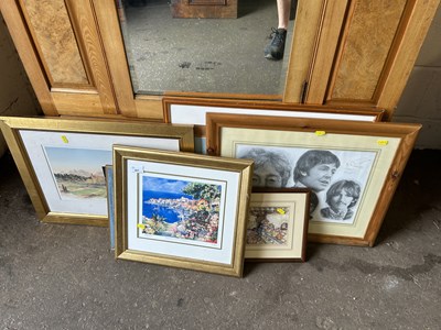 Lot 801 - Mixed Lot: Pictures to include HRH Prince of...