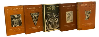 Lot 735 - T S R BOASE (Ed): ENGLISH ART: 5 Titles: D A...