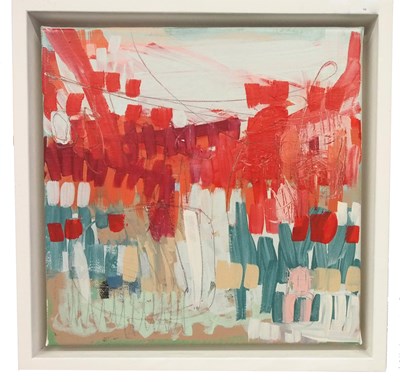 Lot 24 - Claire Oxley (British, contemporary), "Red Sky"...