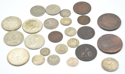 Lot 94 - Small Quantity of World Coinage to Include...