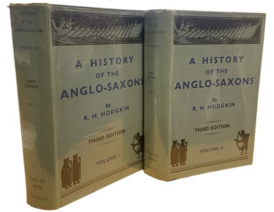 Lot 1 - R H HODGKIN: A HISTORY OF THE ANGLO SAXONS,...