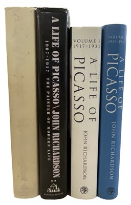 Lot 190 - JOHN RICHARDSON: A LIFE OF PICASSO, in 4...