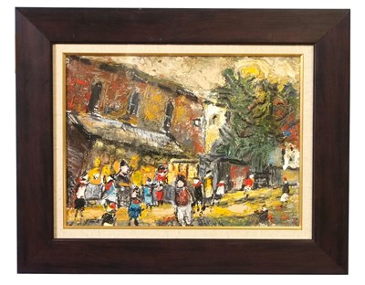 Lot 72 - Barrington Tabb RWA (1934-2022), 'Flower Stall...