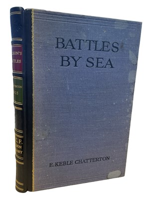 Lot 557 - E KEBLE CHATTERTON: BATTLES BY THE SEA, London,...