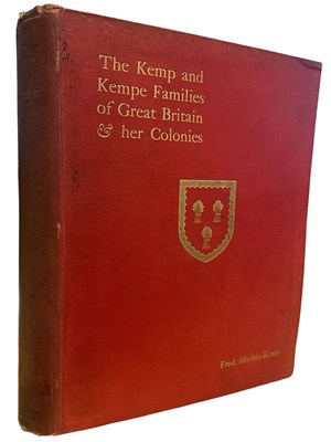 Lot 466 - FRED. HITCHIN KEMP: A GENERAL HISTORY OF THE...