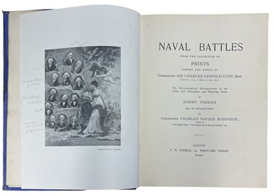 Lot 496 - HARRY PARKER: NAVAL BATTLES FROM THE...