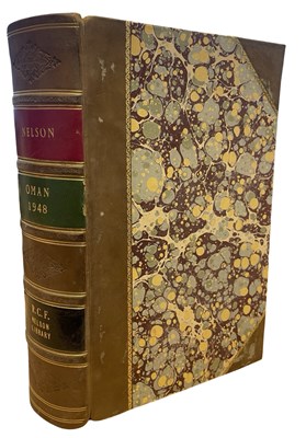 Lot 536 - CAROLA OMAN: NELSON, London, Hodder and...