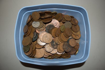 Lot 89 - Box of mainly copper coinage